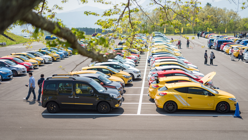 Renault parking only
